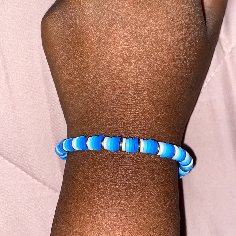 sunset blue bracelet